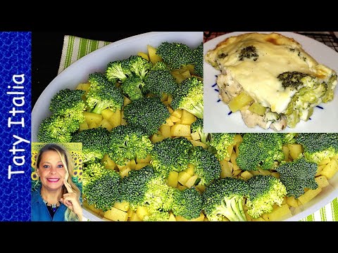 Video: Sformato Di Pollo Dietetico Con Broccoli