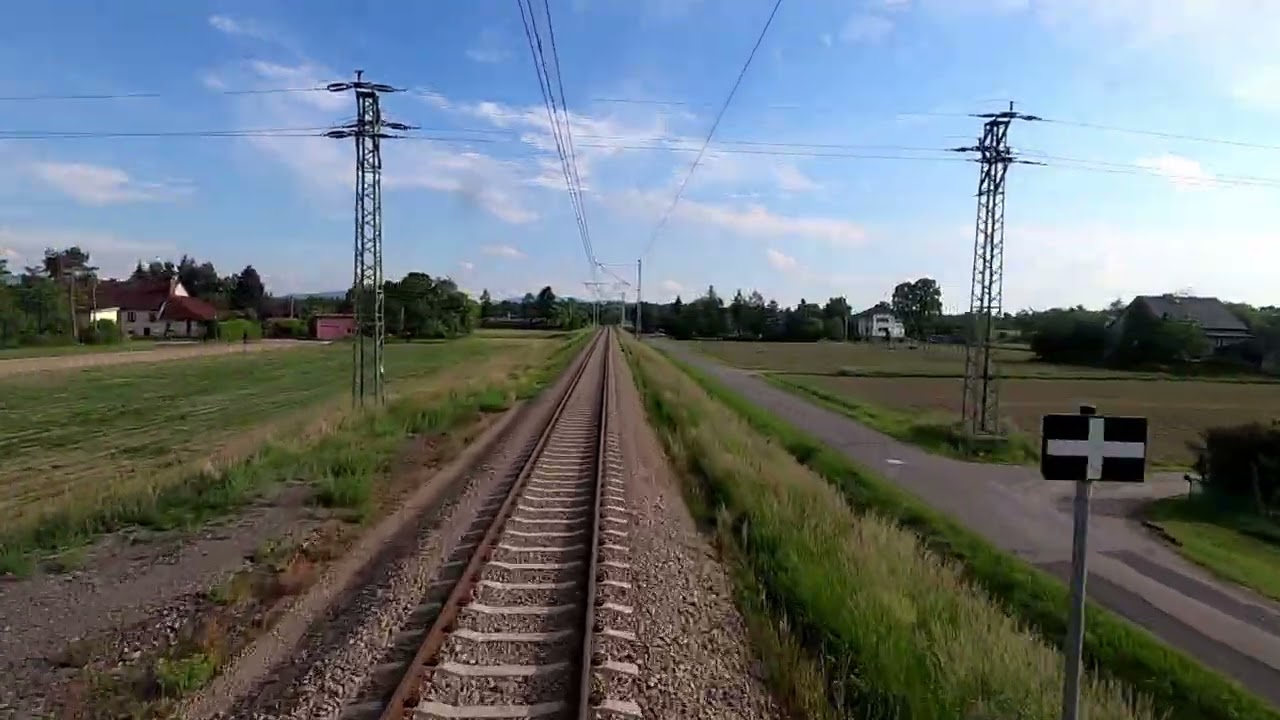 CabView - podg. Bronów - Skoczów. 2022r. /1440HD/.