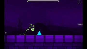 Geometry dash SubZero level 1 "press start"