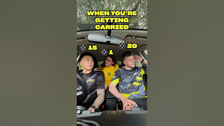 getting carried be like... 😏
