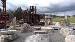The Yankee Siege Catapult  Trebuchet - Greenfield NH