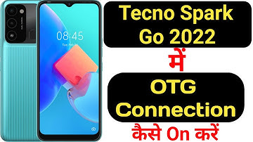 How to enable OTG Connection in Tecno Spark Go 2022 || Tecno Spark Go 2022 OTG Connection ||
