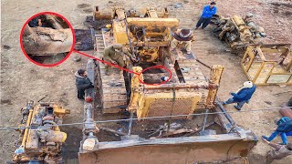 Caterpillar Dozer Rear Suspension is Broken See how to fix it