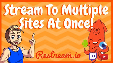 Stream To Multiple Platforms At Once - Restream.io Tutorial