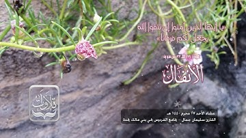 تلاوات | من سورة الأنفال - القارئ سليمان جمال ١٤٤٠ هـ