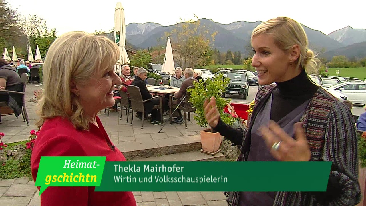 Heimatgschichtn - mit Bürgermeister Josef Lechner und Wirtin Thekla Mairhofer