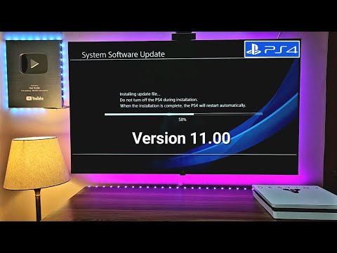 PS4 New System Software Update (Version 11.00)