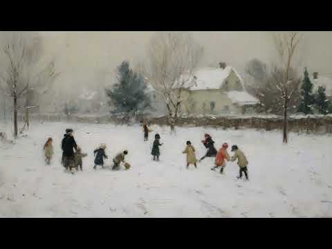 Vintage Winter Frame TV Art ❄️ Cozy & Timeless Winter Decor (4K Ambient Art) | Art For Your TV
