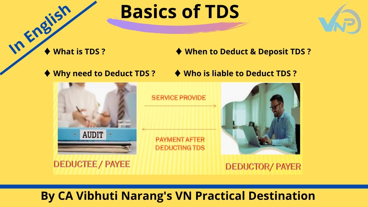 What is TDS in English ? Basic Concepts of TDS YouTube