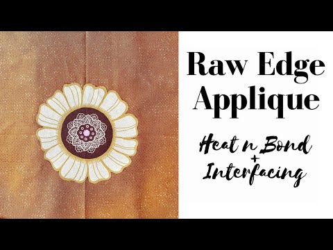 Applique Tip - Using Heat N Bond Lite - Machine Embroidery 