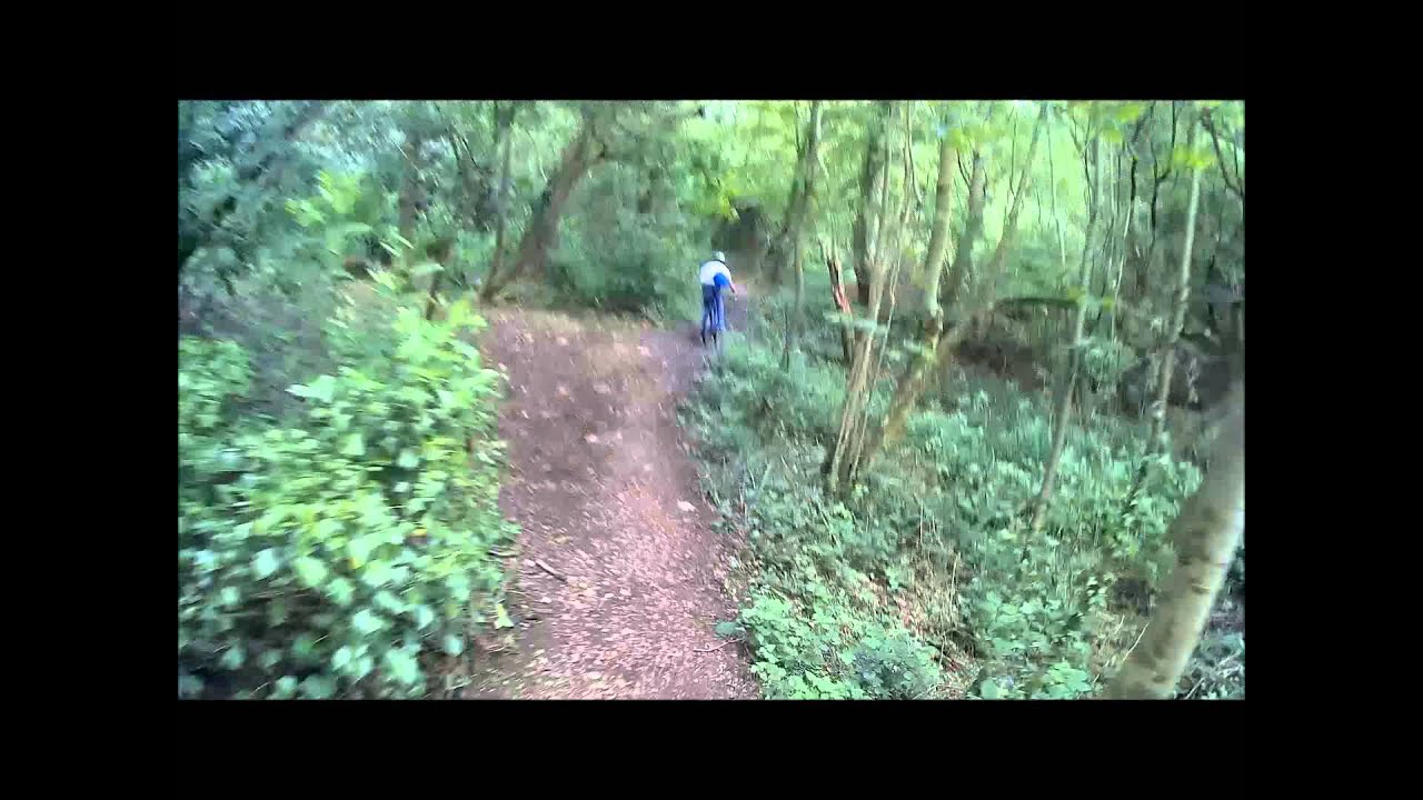 downhill bike trail
