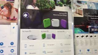 Minew  booth at CES 2018