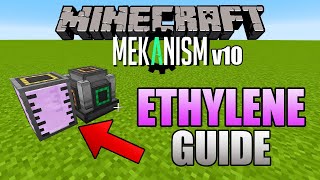 How to Make Ethylene | Minecraft | Mekanism v10 Mod Guide