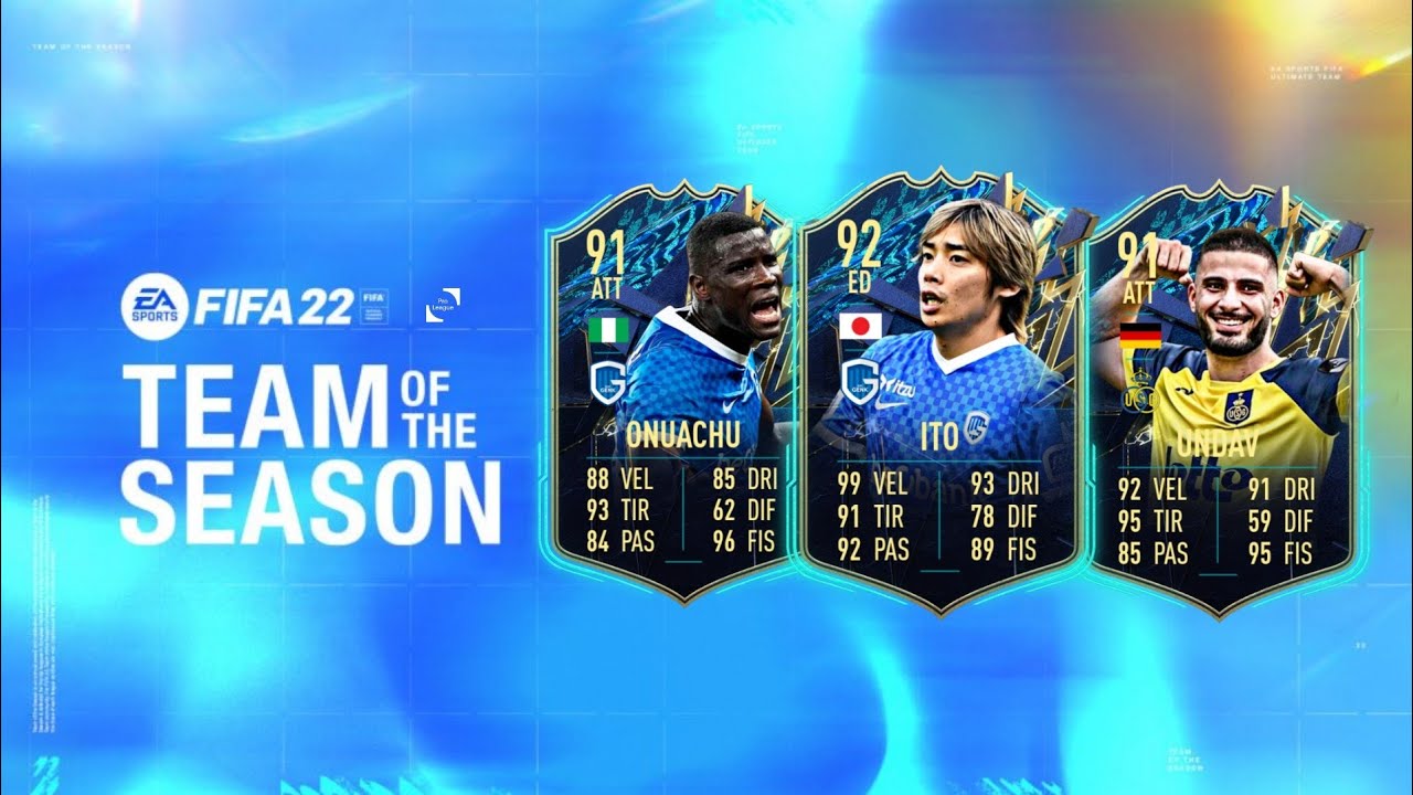 BELGIAN PRO LEAGUE TOTS PREDICTION FIFA 22