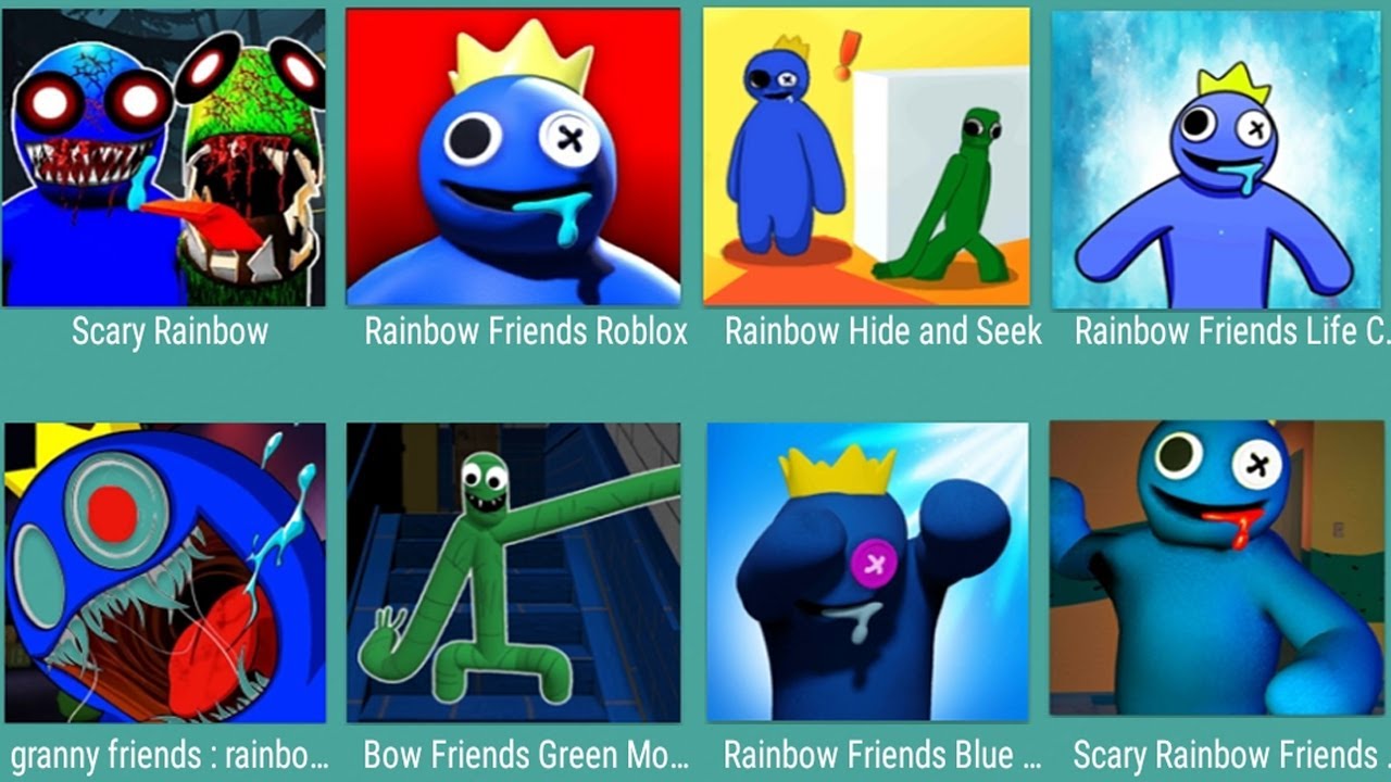 Gorbini on X: exclusive sneak peek of the new rainbow friends