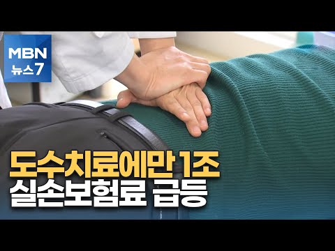 실손으로 돼요 도수치료에 1조 지급 내년 실손보험료 10 대 인상 MBN 뉴스7 