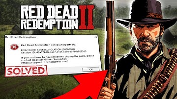 How to Fix Red Dead Redemption Access Violation (C0000005) Error – Step-by-Step Guide