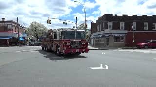 FDNY Tower Ladder 138 passing by by JeffKnight109 184 views 2 weeks ago 12 seconds