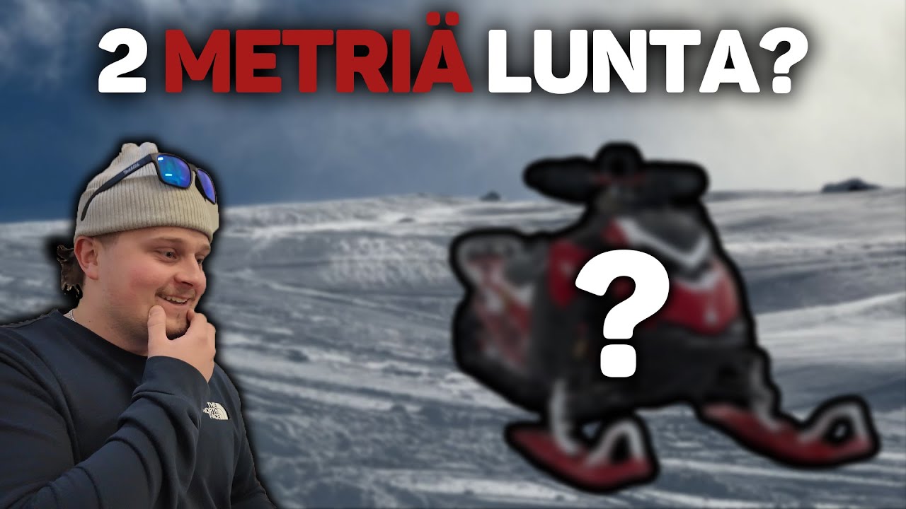 YLLÄTETTIIN JONNE MOOTTORIKELKALLA!?