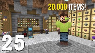 A MEGA Storage System!  Episode 25  Minecraft Modded (Vault Hunters)