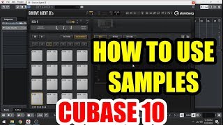 How To Create a Sampler Instrument / Custom Drum Kit in Cubase 10 [ Using Samples in Groove Agent ] screenshot 4