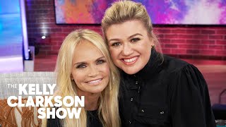 Kristin Chenoweth And Kelly Clarkson Can’t Stop Breaking Into Song During Their Interview