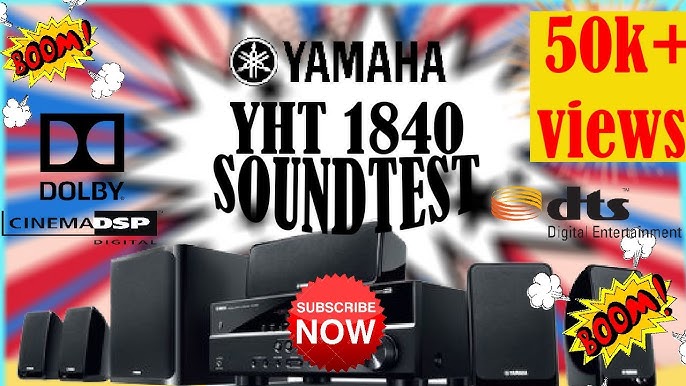Yamaha YHT 1840 - Sound Test - YouTube