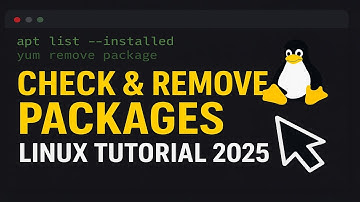 Hoe u geïnstalleerde pakketten kunt controleren en verwijderen in Linux