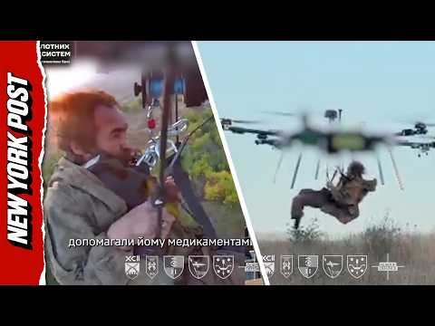 Ukraine Deploys First-Ever Heavy-Lift Drone To Airlift Wounded Soldier From Frontline