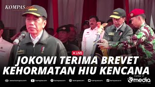 🔴LIVE - Presiden Jokowi Terima Brevet Kehormatan Hiu Kencana dan Samkarya Nugraha