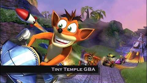 Crash Nitro Kart - Tiny Temple (GBA - Full)