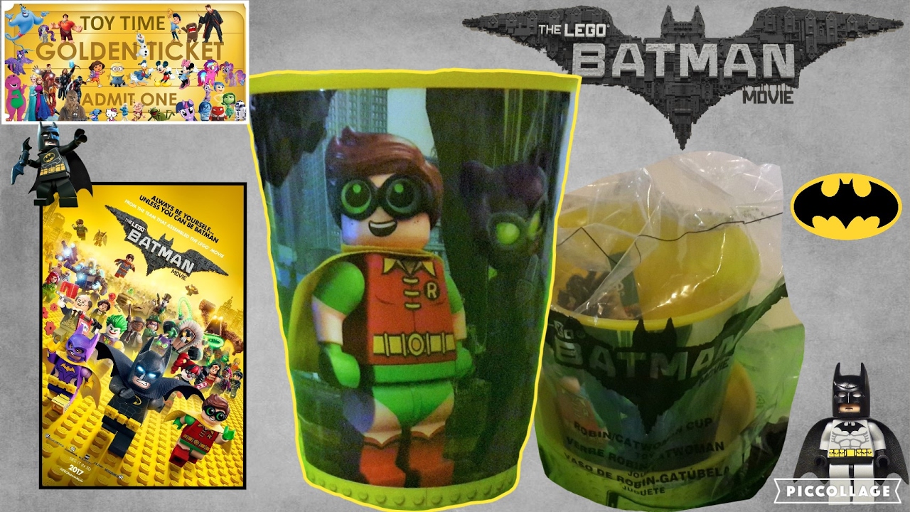 The Lego Batman Movie Toy #3 Yellow Robin/Catwoman Cup February 2017 Mcdonalds Happy Meal Toys mcdonalds phone number