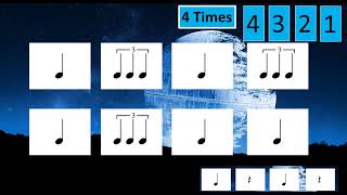 Star Wars Main Theme Rhythm Play Along Triplets