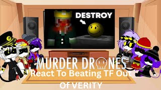Murder Drones React To Beating TF Out Of VERITY 