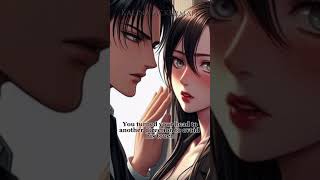 When you avoid Levi’s touch #anime #leviackerman #aot #levi