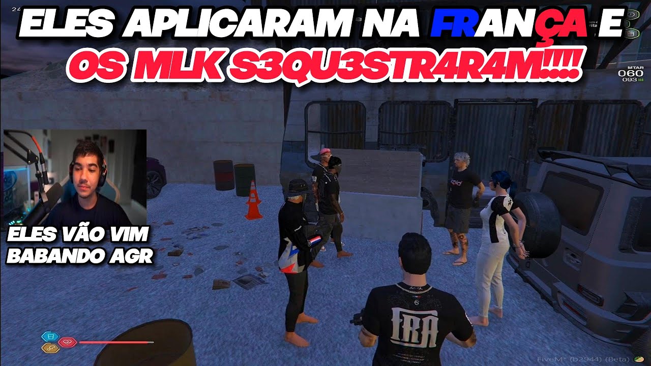 ELES APLICARAM NA FRANÇA E OS MLK S3QU3STR4R4M!!!!