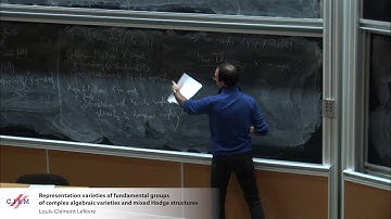 Louis-Clément-Lefevre: Representation varieties of fundamental groups of complex algebraic...