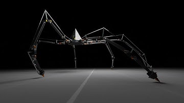 Robot - Spider Blender Modeling