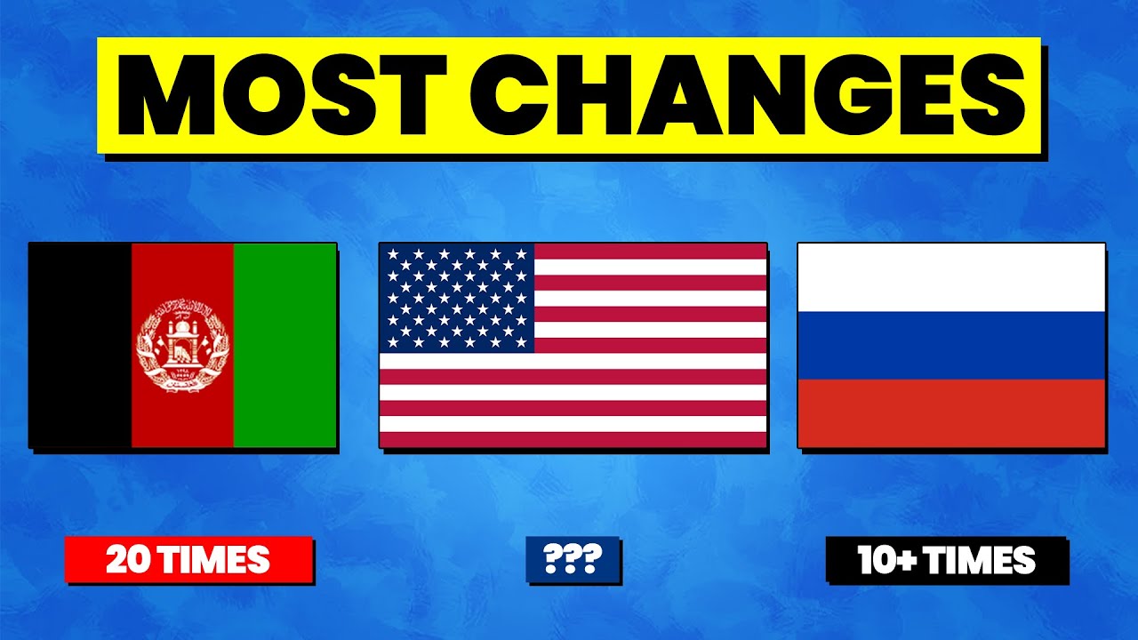 Most Changed Flags In The World - YouTube