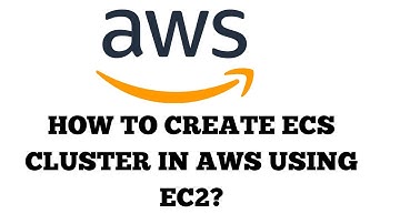 How to create ECS cluster using EC2 with Application Load Balancer | ECS creation