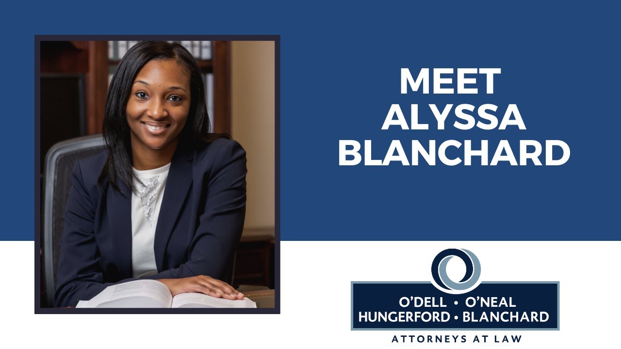 Meet Partner Alyssa Blanchard Attorney of O'Dell, O'Neal, Hungerford, & Blanchard In Marietta