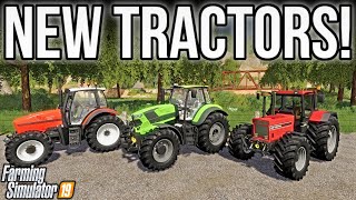 NEW MODS FS19! New Tractors + New Logging Map! (19 Mods) | Farming Simulator 19