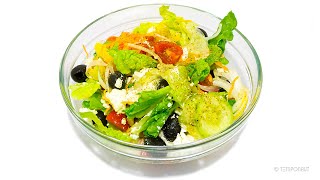 Greek Salad Timelapse
