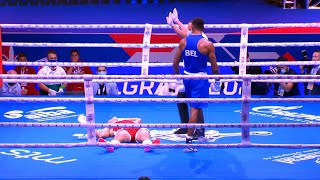 Day 3 86Kg Abdullaev Shokhjakhon Uzb Vs Schelstraete Victor Bel Aiba Wchs 2021