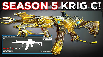 SEASON 5 "KRIG C" BUILD is META AFTER UPDATE BLACK OPS 6! 🔥 (BO6 Best Krig C Class Setup Loadout)