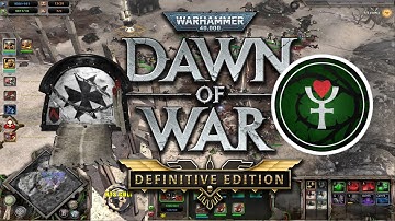 Space Marines vs Biel Tan Eldar – 1v1 Massive Dawn of War Battle