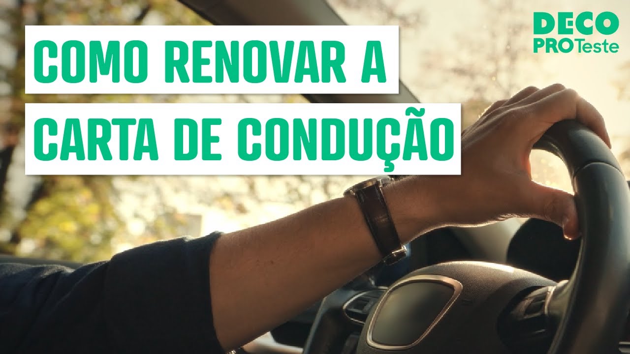 Como renovar a carta de condução - YouTube