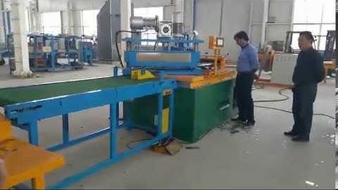 Compact CNC step lap transformer core cut to length machine line for 640mm CRGO strips