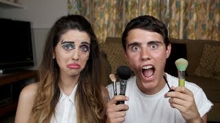 PointlessBlog Does My Makeup (Badly) | Zoella