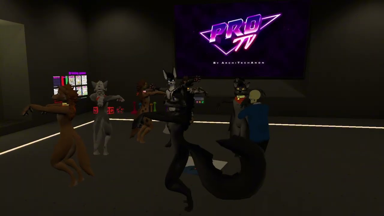 VRChat: Monster Mash Dance (Part of it)